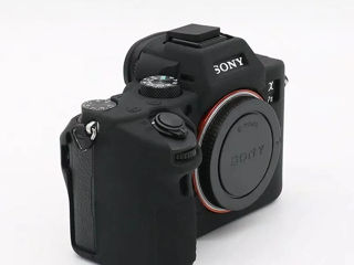 Силиконовый чехол камеры для Sony Alpha ILCE-A7 Mark III A7RM3/ A7R3 III/ A7M3/ A7III  (НОВЫЙ) foto 4