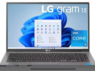 LG gram 15 Ultra-Lightweight and Slim Laptop with 11th Gen Intel Core i5 Processor w/Intel Iris