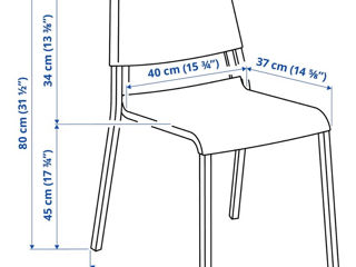 Scaun comod și robust la preț accesibil IKEA foto 6