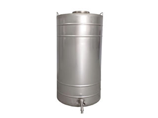 Butoi din inox IPS Group Inox cu robinet inox 105 L