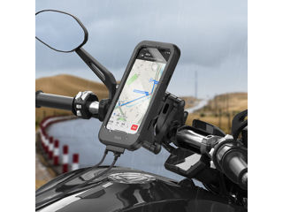 Suport waterproof pentru telefon, (bicicleta / moto) foto 4