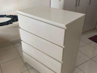 Comodă în stil scandinav IKEA Malm 80x100 - Livrare în toată Moldova! Credit 0%