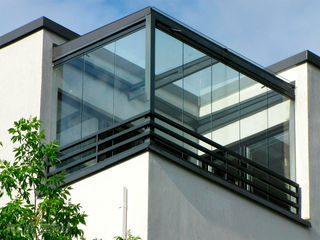 Sisteme glisante din sticlă pentru balcoane și terase foto 4