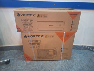 Отличный брэнд Vortex. Inverter 12000BTU(35-40m).Кит инсталяции входит в комплект.