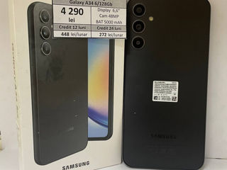 Samsung Galaxy A34 6/128Gb -4290 lei