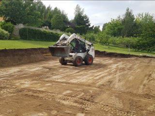 Servicii de terasament bobcat basculanta excavator foto 7