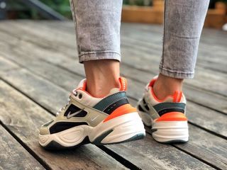 Nike M2K Tekno Grey & Orange Unisex foto 8