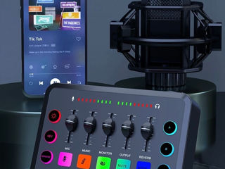 MagicCubic F11 Mixer Audio SoundCard Profesional foto 6