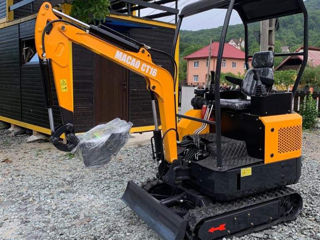 Mini excavator Macao ct16  credit fără prima rată foto 2