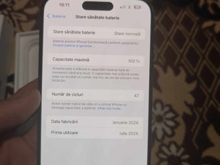 Vînd telefon în stare impecabilă la preț accesibil IPhone 15 Pro Max foto 6