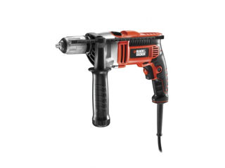 Masina de gaurit cu percutie KR705K  	BLACK+DECKER