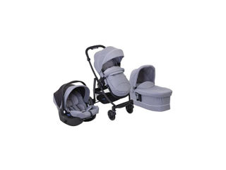 Cărucior Graco Evo 3 in 1 Steeple Grey