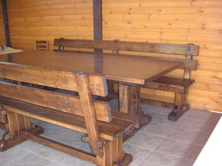 Деревянная мебель из массива (дуб,ясень,хвойные породы) для дома ,дач и летних террас.