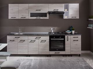 Bucătărie modernă calitativă 2.8m cu tablieră inclusă
