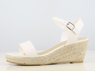 Sandale casual pentru femei Espadrille Low Shoes - alb / Женские сандали Espadrille Low shoes - б...