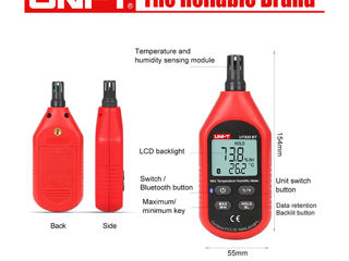 UNI-T UT333 Mini Temperature and humidity meter, Цифровой измеритель температуры и влажности. foto 5