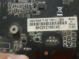 Vind placa video Gtx 550 ti 1gb