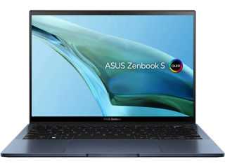 De la 20000 la 13500, Laptop 13,3" ASUS Zenbook S 13 OLED , Blue, AMD Ryzen 7 6800U, 16GB/512GB,