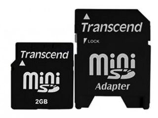 Transcend TS2GSDM miniSD 2GB Flash Memory Card Noua sigelata cu garantie foto 2
