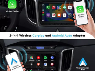 GOQELK Carplay / Android auto Wireless Adapter 2024 foto 10