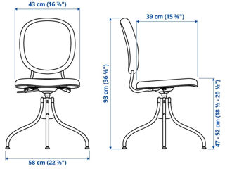 Set de mobilă pentru oficiu IKEA foto 6