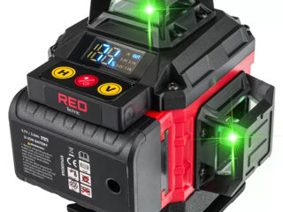Лазерный Уровень Red Technic Rtplk0036 - xw - 4 rate 0% -Moldteh foto 1
