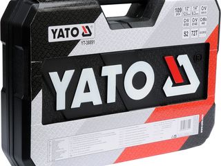 Yato наборы инструментов для профессионалов (yato - yt-38891 - 109 элементов 1/4", 1.2") foto 3