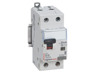 Comutator diferential Legrand DX3, RCD (RCBO) 10 A, 30 mA, B16 foto 1