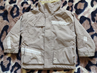 Зимняя теплая куртка для мальчика 5-8 лет foto 2
