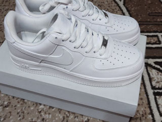 Nike air force white din SUA piele natural