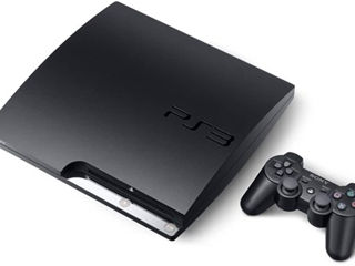 PlayStation 3 Slim + контроллеры + игры (Gta V,Fifa 2019,God of war, и др.)