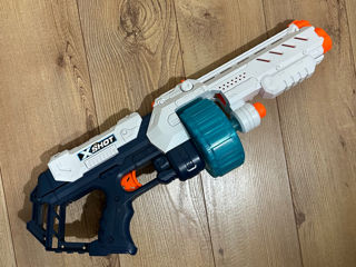 Бластер большой blaster mitraliera x-shot turbo fire