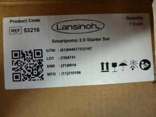 Новый! Lansinoh Smartpump 2.0 Starter Set - двойной молокоотсос, самый эффективный в мире! foto 7