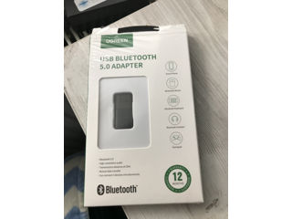 Adaptor USB Bluetooth 5.0, Ugreen 80889 CM390, Negru foto 1