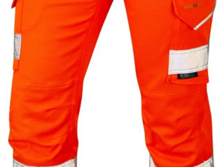 Pantaloni de protectie ,Orange multiple buzunare