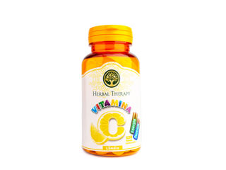 Vitamina C 100mg cu Glucoză și Aromă de Lămâie N120