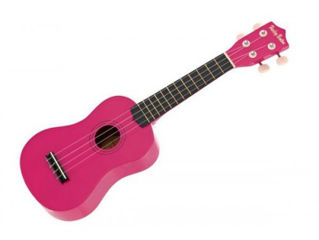 Ukulele soprano Harley Benton UK-12 Magenta Pink. foto 1