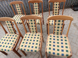 Set 6 scaune lemn foto 1