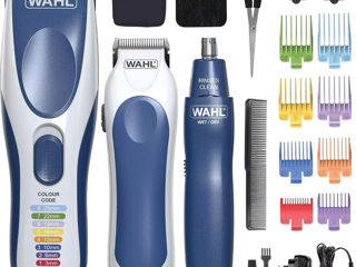 Wahl Color Pro fără fir 3 în 1, mașină de tuns pentru bărbați, set de tuns în familie,