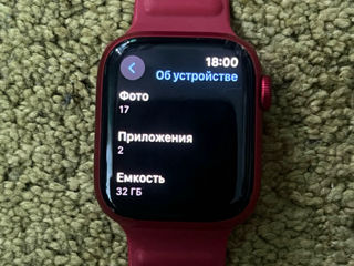 Apple Watch 8 Red 41MM foto 3