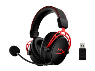 HyperX Cloud Alpha Wireless, Black-Red - Noi! Garanţie 2 Ani! foto 0