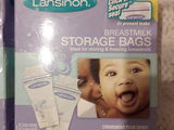 Пакеты для заморозки грудного молока  lansinoh foto 8