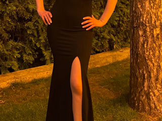 Rochie neagra de seara 1000lei фото 1