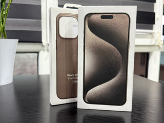 Iphone 15 ProMax Natural Titanium 256gb foto 8