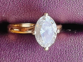 Inel de aur cu diamant foto 6