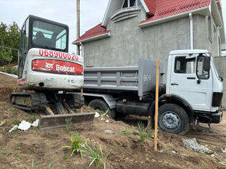 Demolari Bobcat, camioane, miniexcavator. săpăm beciuri, apeduct, canalizare, Demolarea, și Gunoi. foto 2