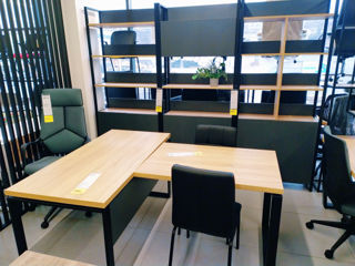 Mobila birou-scaune, fotolii, mese, dulapuri, rafturi. Oferim in Rate si Credit ! foto 11