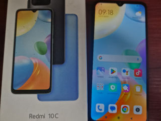 Xiaomi redmi 10c 64gb 4+1ram stare buna încărcător cutie 1200lei nu cedez