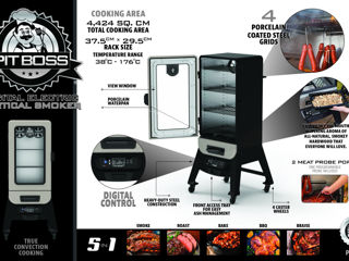 Afumator electric vertical Pit-Boss Digital electrik smoker foto 2