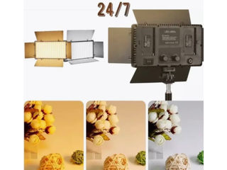 Lampa trepied pentru lumina foto si video video PRO LED 800 Video Light PRO LED 800. Video Light Pro